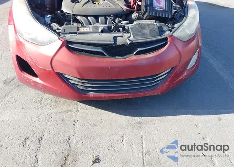 2013 Hyundai Elantra Limited z USA, uszkodzony, nr VIN 5NPDH4AE0DH299459